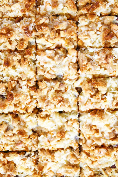 Hello Dolly's with Oatmeal Crust