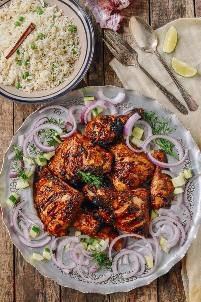 Dalavai's Tandoori Chicken on the Grill